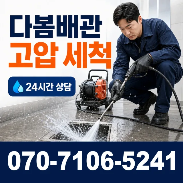 전북 무주군 적상면 원괴목길 배관뚫기 상담 이미지 4